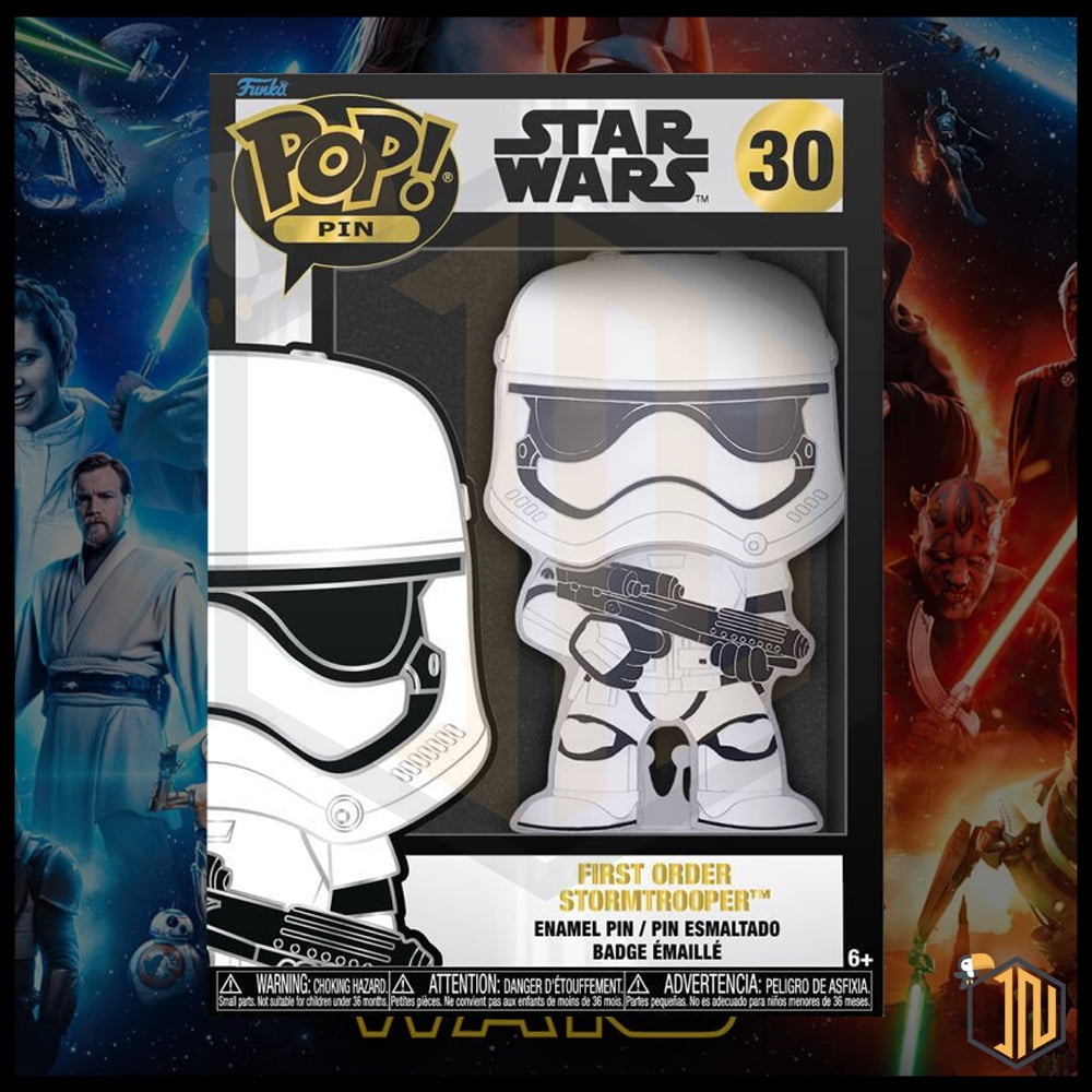 Pop Large Pin First Order Stormtrooper I Nerdini Shop 3154