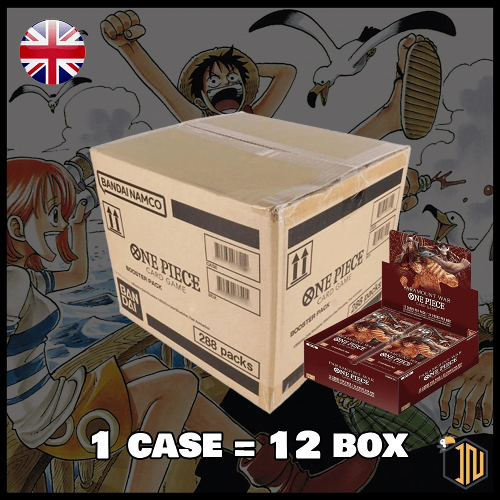 Booster Box One Piece Card Game - Paramount War OP-02 (CASE Box x12) [ENG]