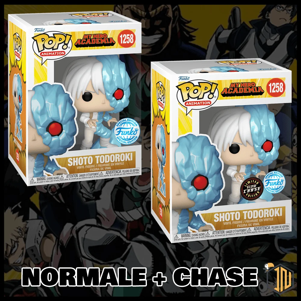 My Hero Academia Funko POP! - Shoto Todoroki #1258 Bundle Normale + Chase