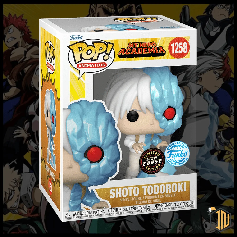 My Hero Academia Funko POP! - Shoto Todoroki #1258 Bundle Normale + Chase - Vista 3