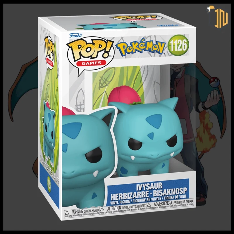 Arriva un nuovo Funko Pop! dedicato a Pokemon - Ivysaur #1126 vi aspetta su shop.inerdini.it