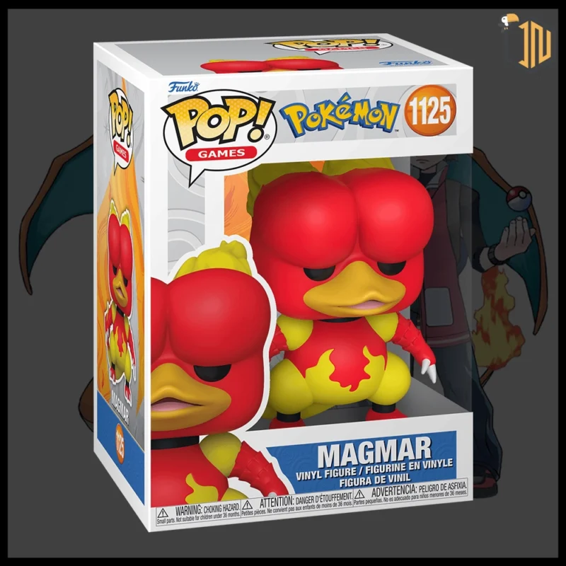 Arriva un nuovo Funko Pop! dedicato a Pokemon - Magmar #1125 vi aspetta su shop.inerdini.it