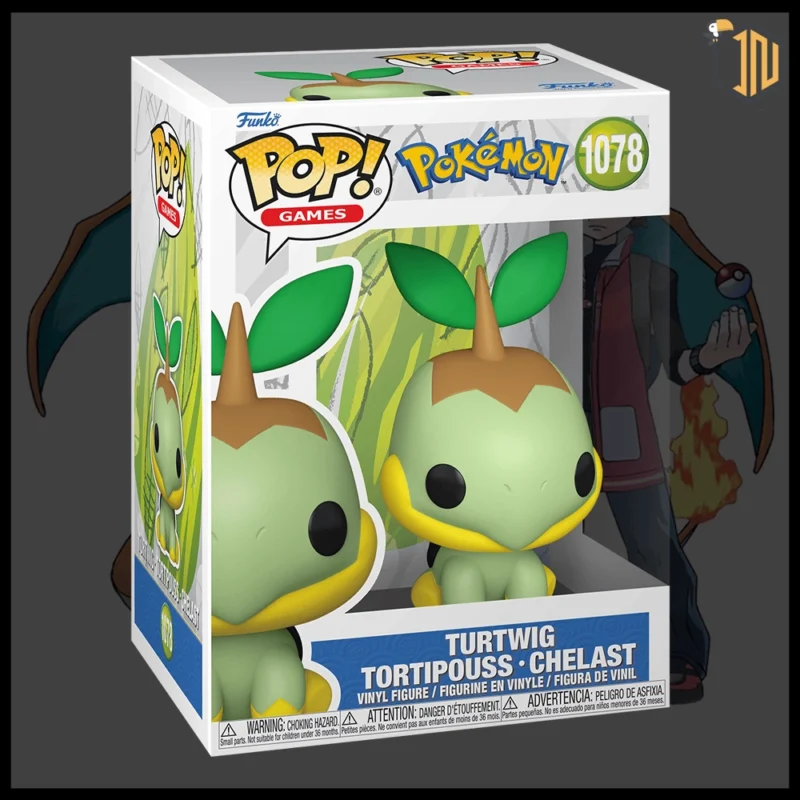 Arriva un nuovo Funko Pop! dedicato a Pokemon - Turtwig #1078 vi aspetta su shop.inerdini.it