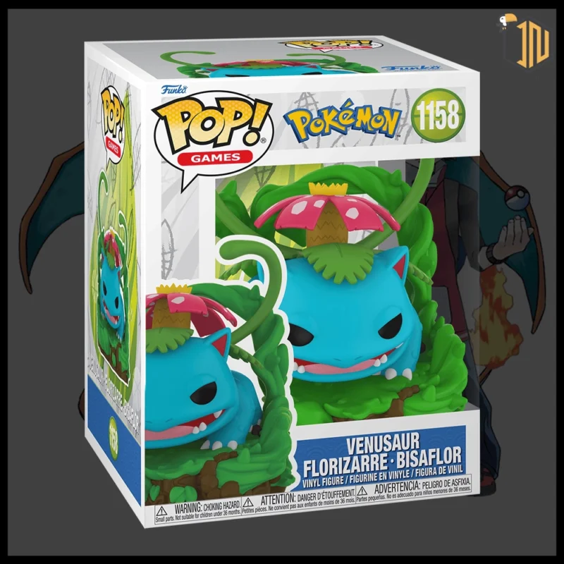 Arriva un nuovo Funko Pop! dedicato a Pokemon - Venusaur #1158 vi aspetta su shop.inerdini.it