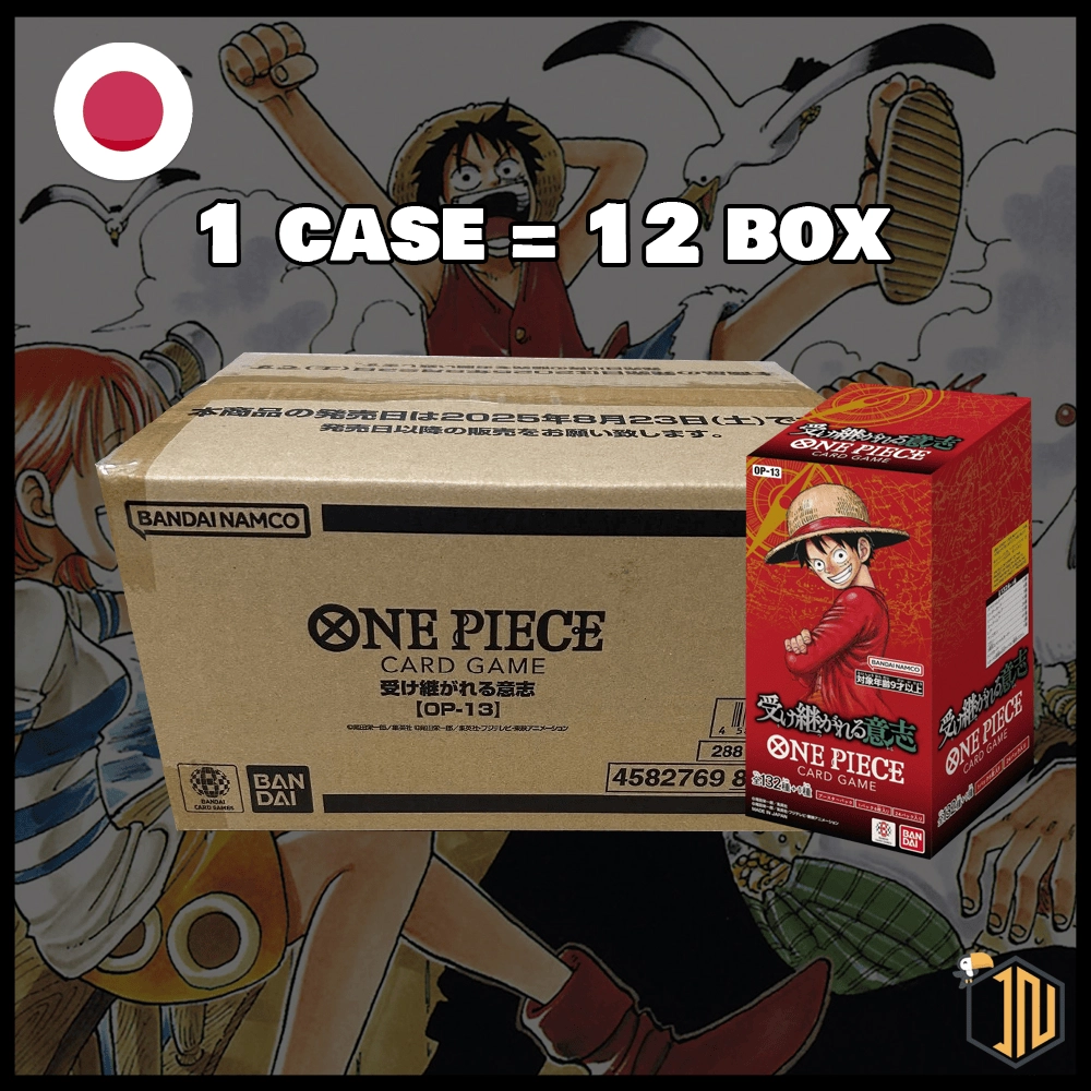 Booster Box One Piece Card Game – Carrying on His Will OP-13 (CASE Box x 12) [JAP]