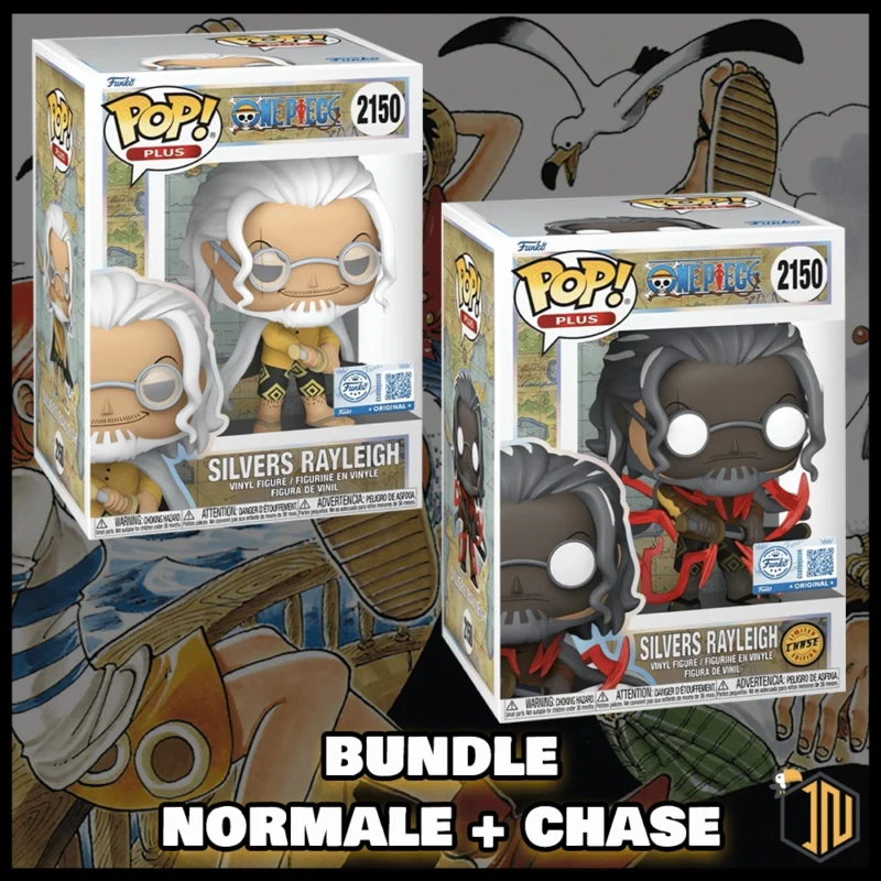 One Piece Funko POP! - Silvers Rayleigh #2150 Bundle Normale + Chase