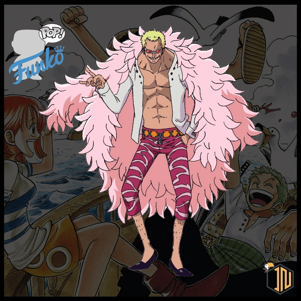 Arriva il pre-ordine del FUNKO POP di Doflamingo. Lo trovi su shop.inerdini.it