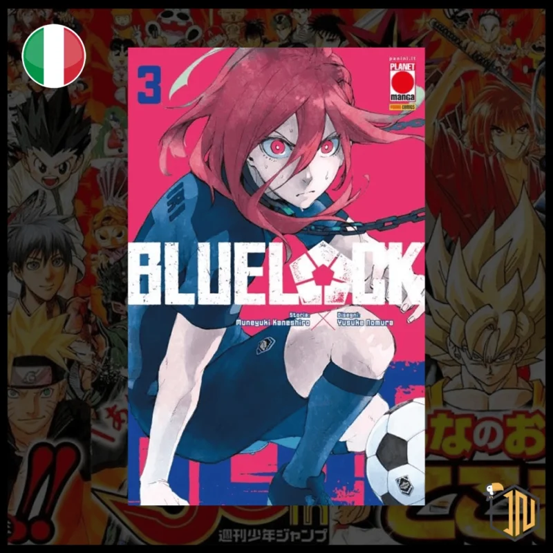 Arriva Blue Lock n.3! Vi aspetta su shop.inerdini.it