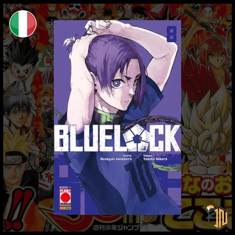 Arriva Blue Lock n.8! Vi aspetta su shop.inerdini.it