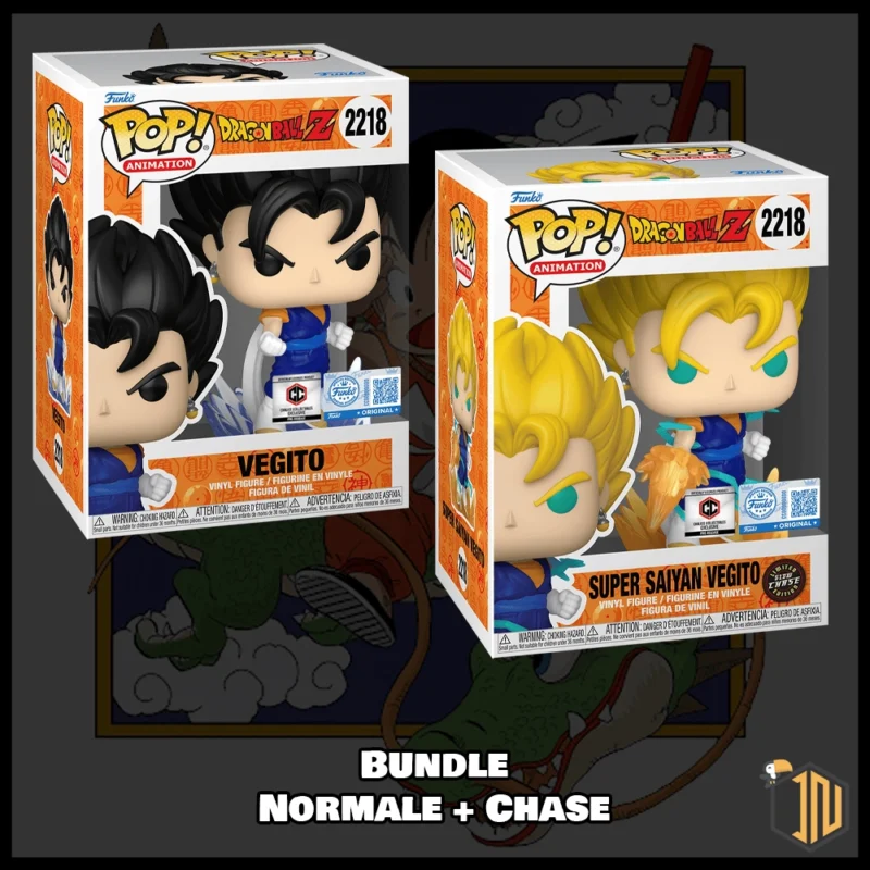 Dragon Ball Z Funko POP! - Vegito #2218 Bundle Normale + Chase Chalice Exclusive