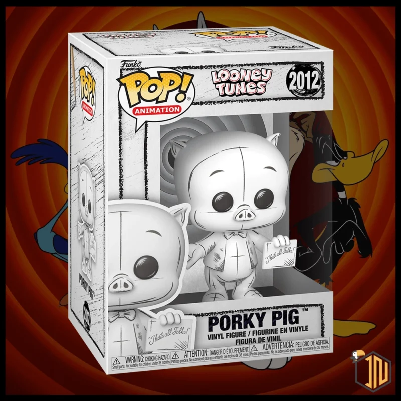 Arriva un nuovo Funko Pop! dedicato a Looney Tunes - Porky Pig #2012 Sketched Deco vi aspetta su shop.inerdini.it