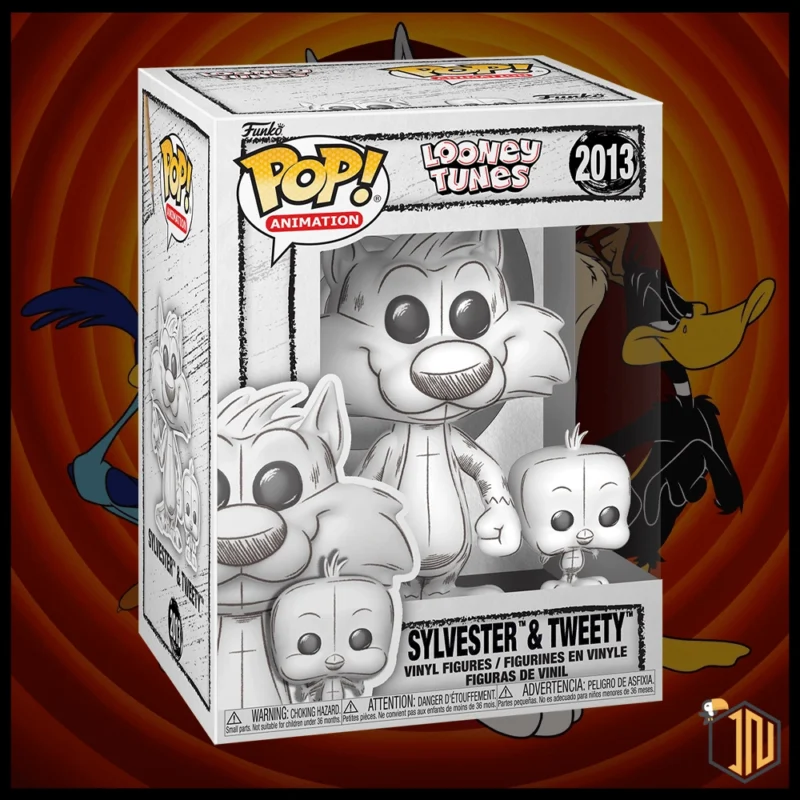 Arriva un nuovo Funko Pop! dedicato a Looney Tunes - Sylvester & Tweety (Gatto Silvestro e Titti) #2013 Sketched Deco vi aspetta su shop.inerdini.it