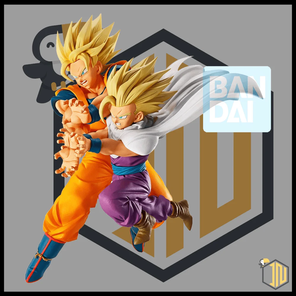 Statua / Figure DRAGON BALL Z - Son Goku & Son Gohan Figure Spectacle Battle 18cm