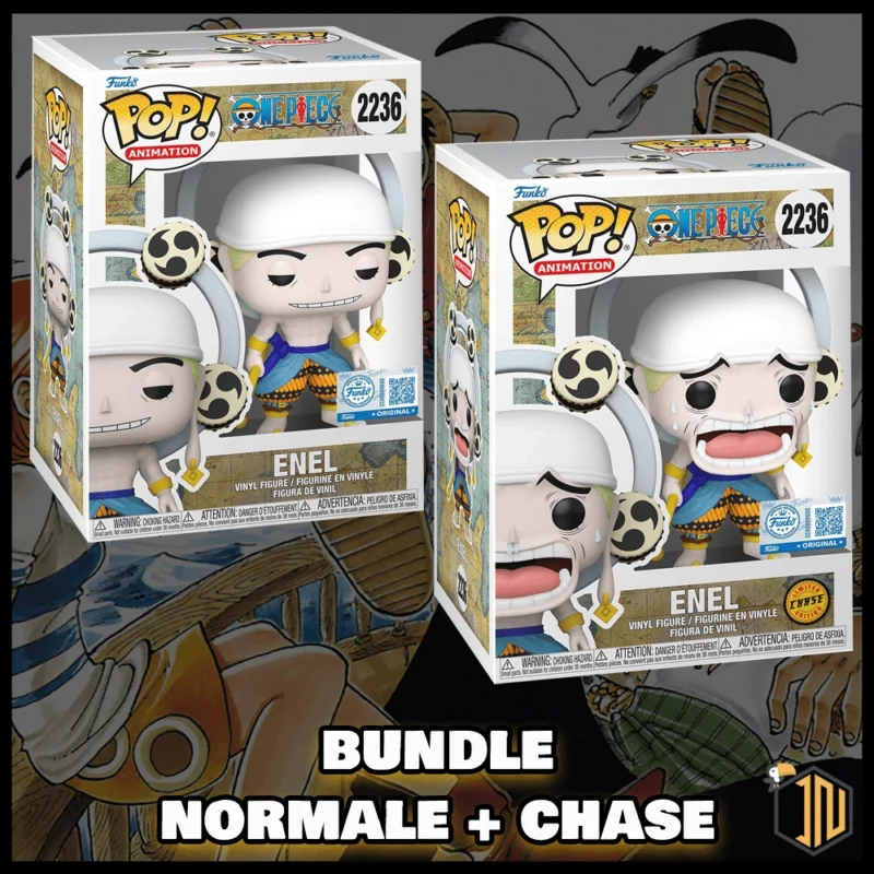 One Piece Funko POP! - Enel #2236 Bundle Normale + Chase