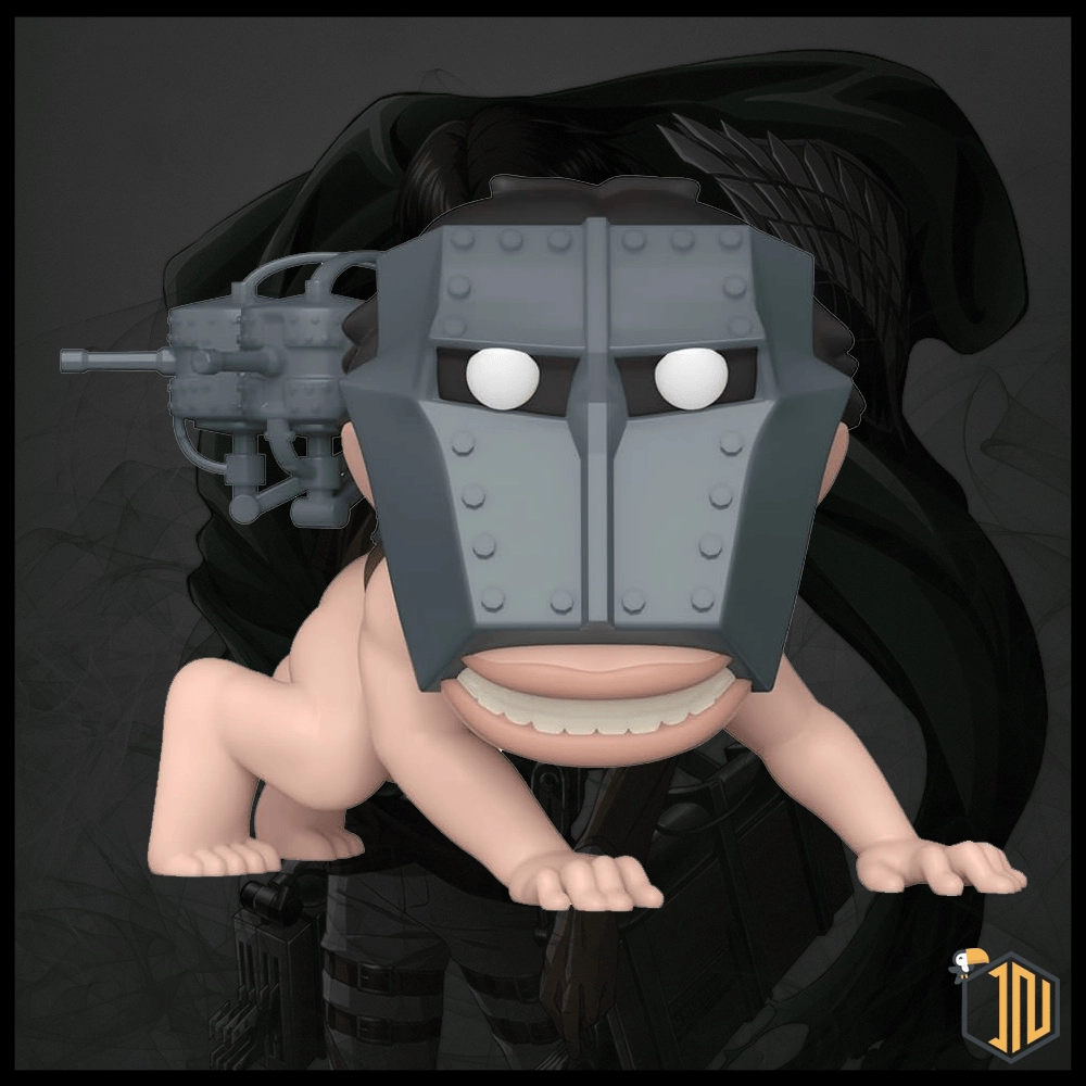 L'attacco dei giganti Funko POP! - Cart Titan #1290 Attack on Titan - Vista 4