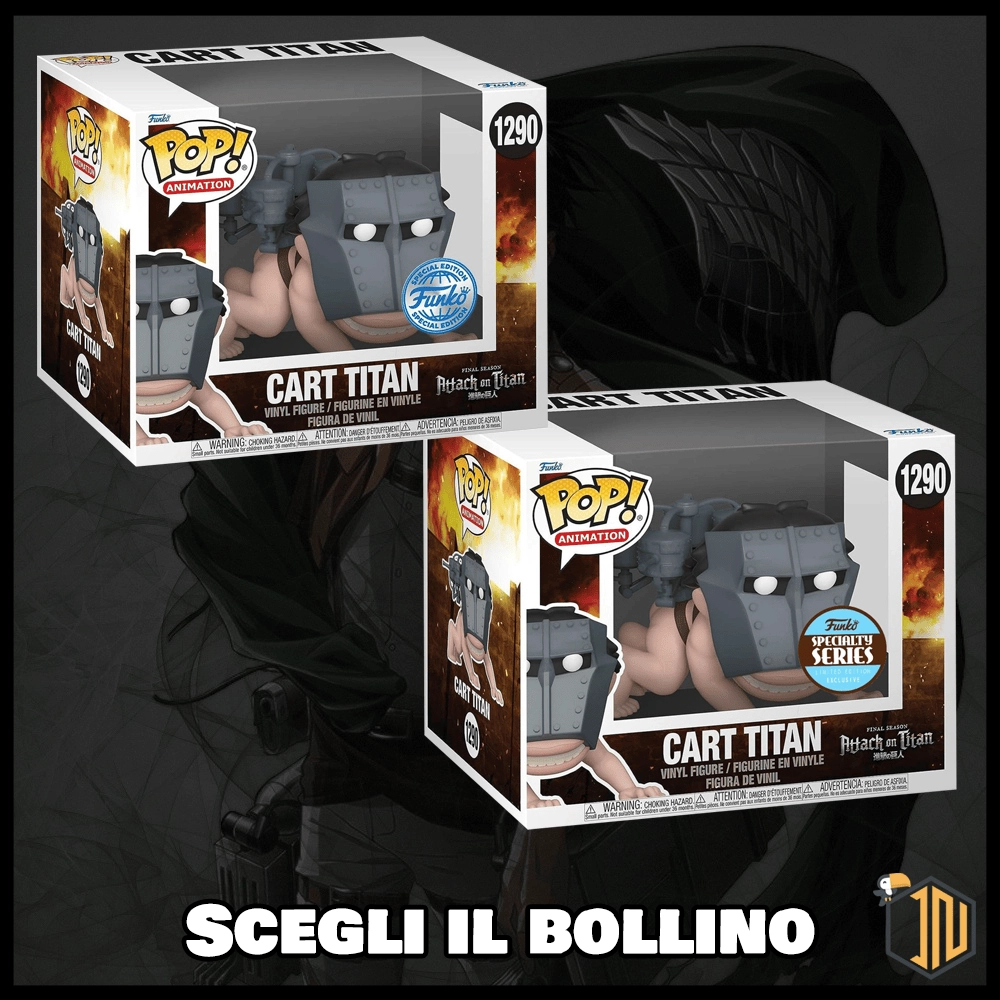 L'attacco dei giganti Funko POP! - Cart Titan #1290 Attack on Titan