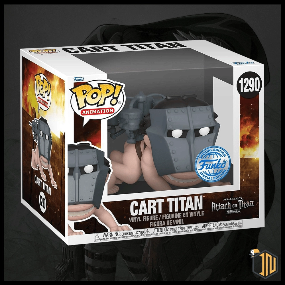 L'attacco dei giganti Funko POP! - Cart Titan #1290 Attack on Titan - Vista 2