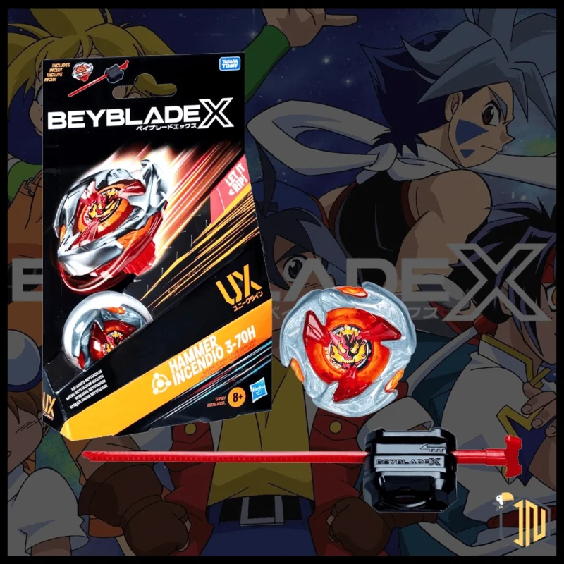 Beyblade X - Hammer Incendio 3-70H UX Starter Pack
