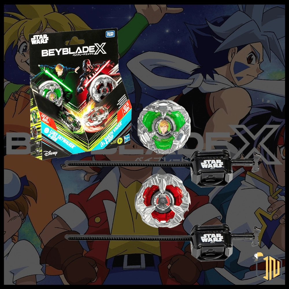 Gadget Beyblade X - Star Wars Luke 4-80B & Darth Vader 4-60P Dual Pack