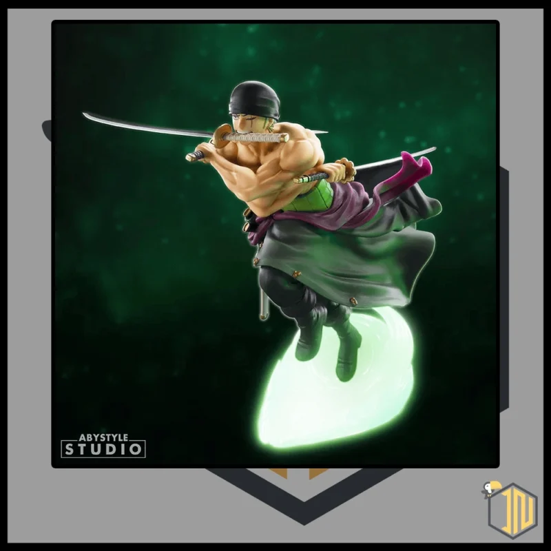 ONE PIECE - Zoro Glows in the dark Figure SFC 18cm