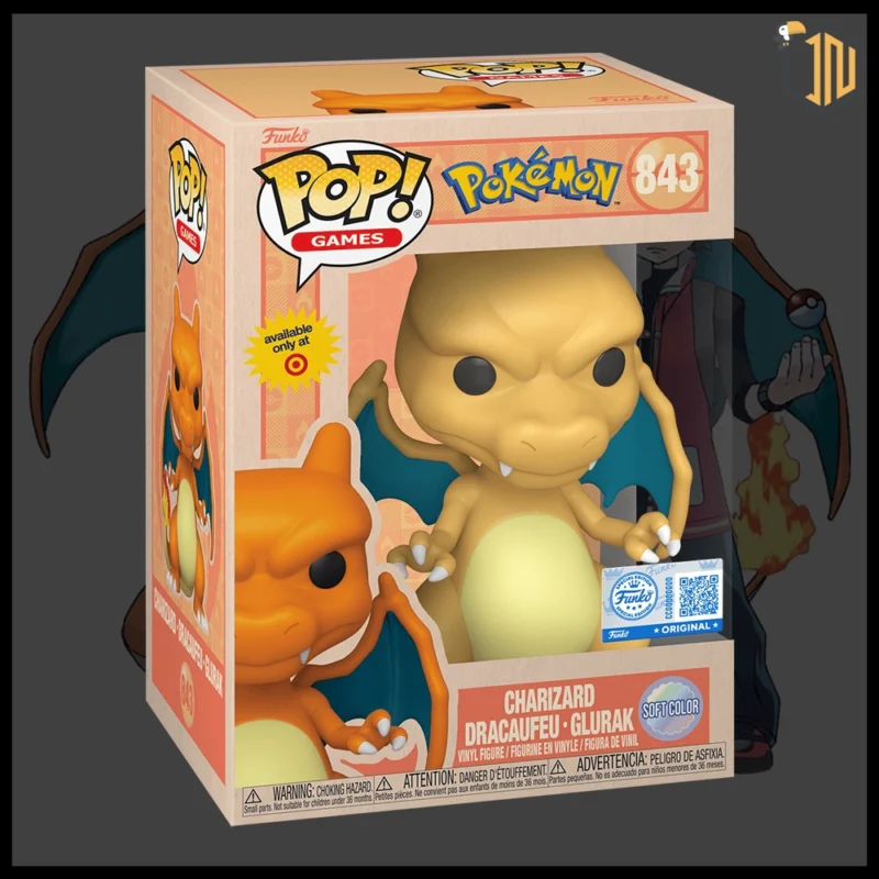 Pokémon Funko POP! - Charizard #843 Soft Color