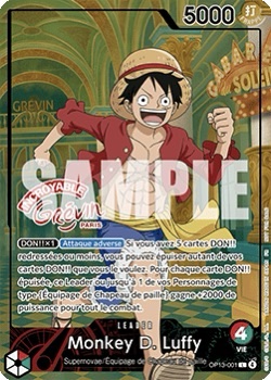 One Piece TCG - Monkey D. Luffy OP13-001 [FR]