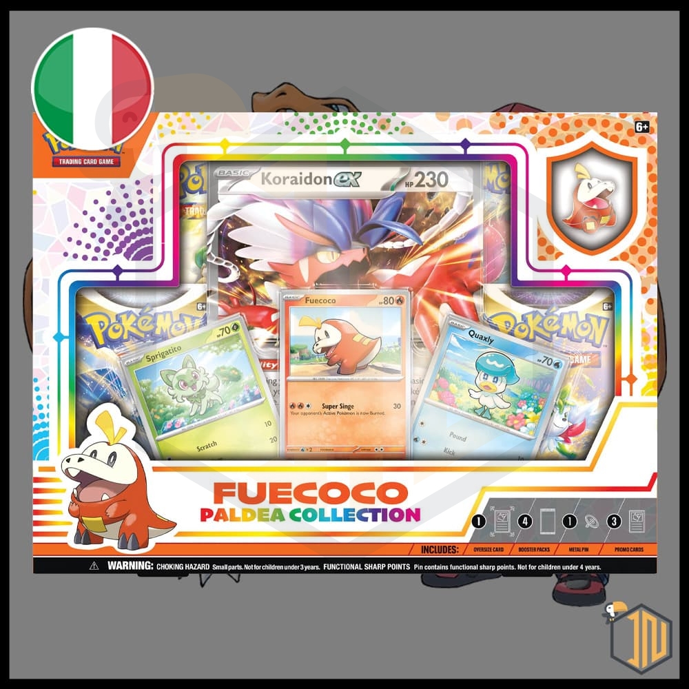 Collezione Paldea Fuecoco [Koraidon EX] [ITA] Pokémon