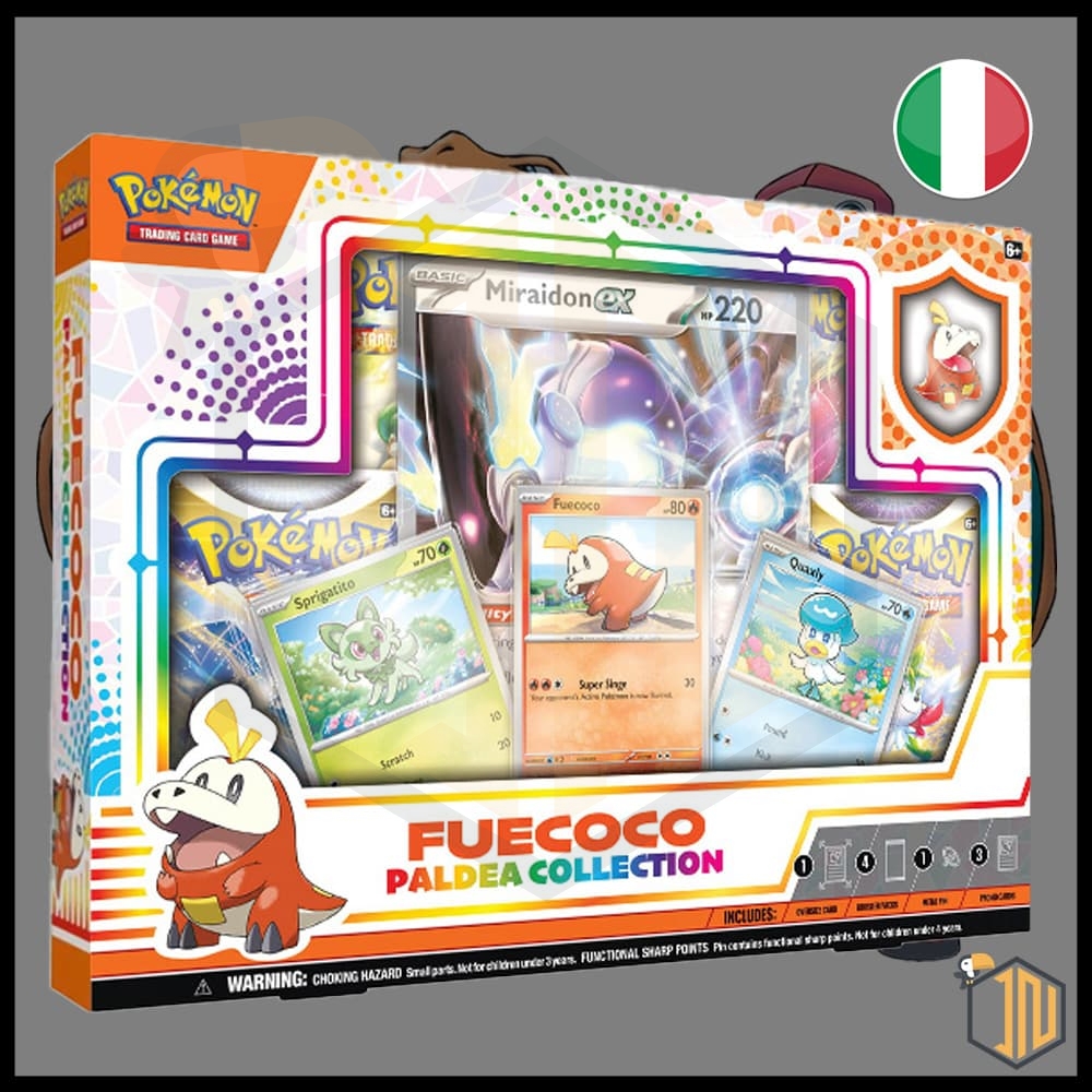 Collezione Paldea Fuecoco [Miraidon EX] [ITA] Pokémon