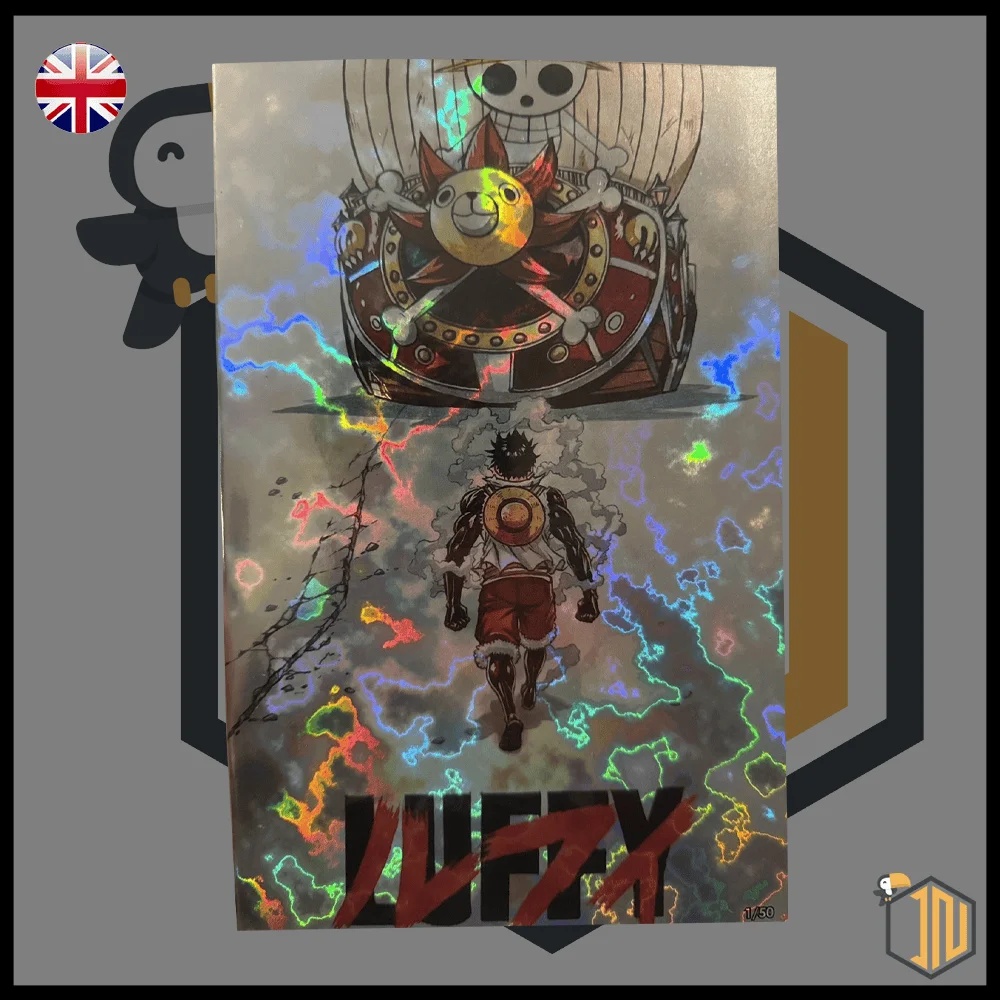 Akira Tribute - Monkey D. Luffy Gear 4 Anime Expo Nerd Honey Exclusive Cover Tribute X Akira FOIL [ENG] - Comics USA