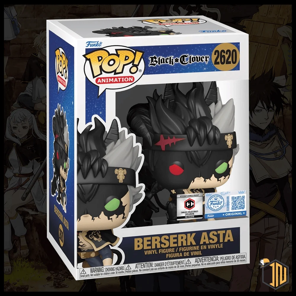 Black Clover Funko POP! - Berserk Asta #2620 Chalice Exclusive PR