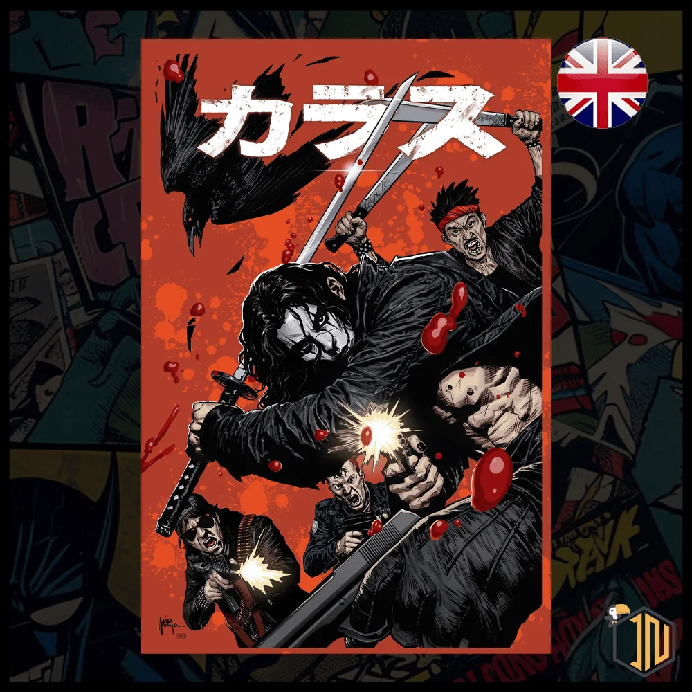 Crow Dead Time #1 - Mico Suayan NYCC Exclusive Variant Manga Cover Limited [ENG] - Comics USA