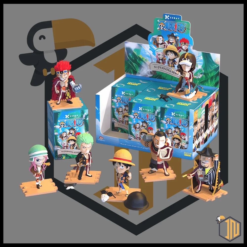 Gadget ONE PIECE Blind Box - Supernova Series Part 1 XXRay