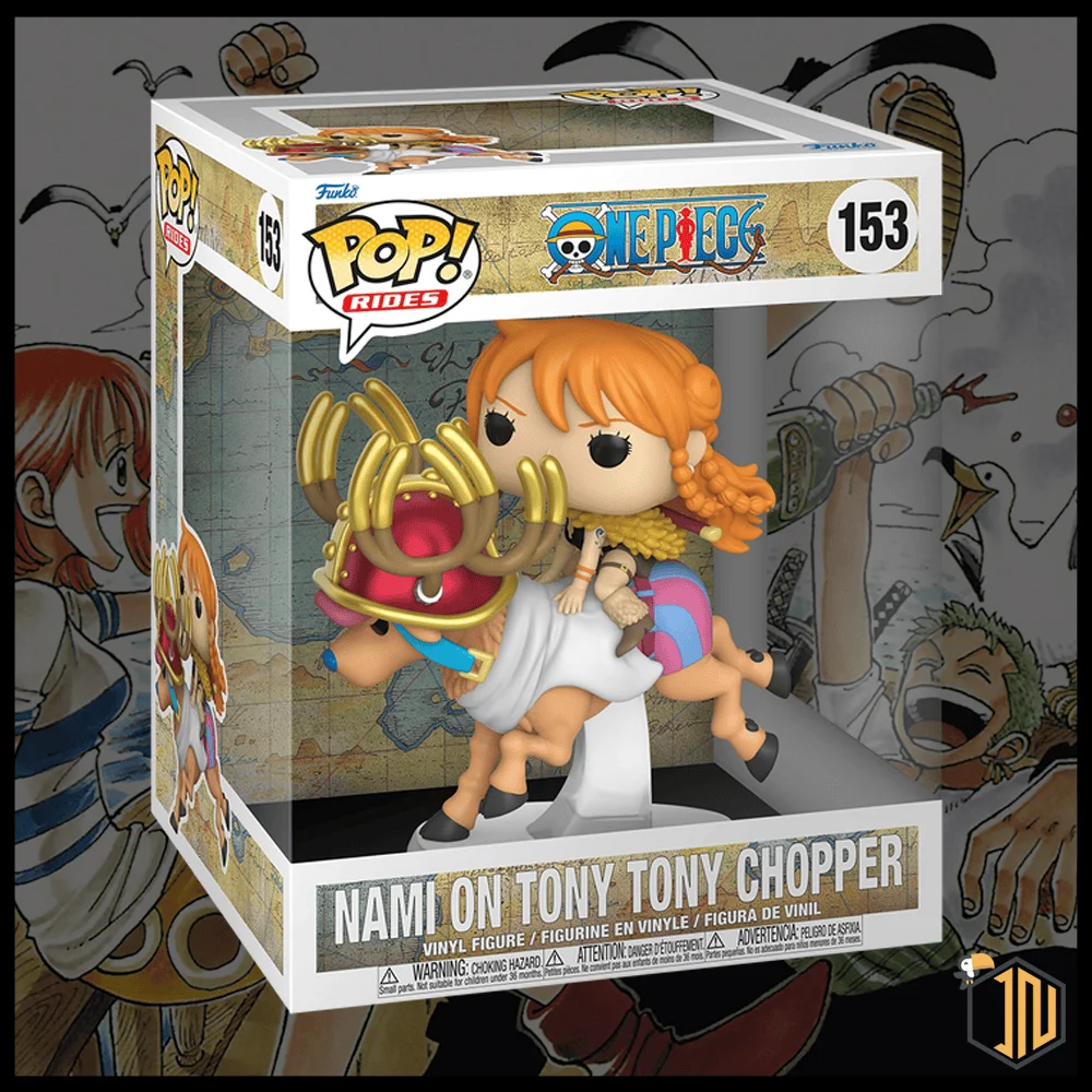 One Piece Funko POP! - Nami on Tony Tony Chopper #153
