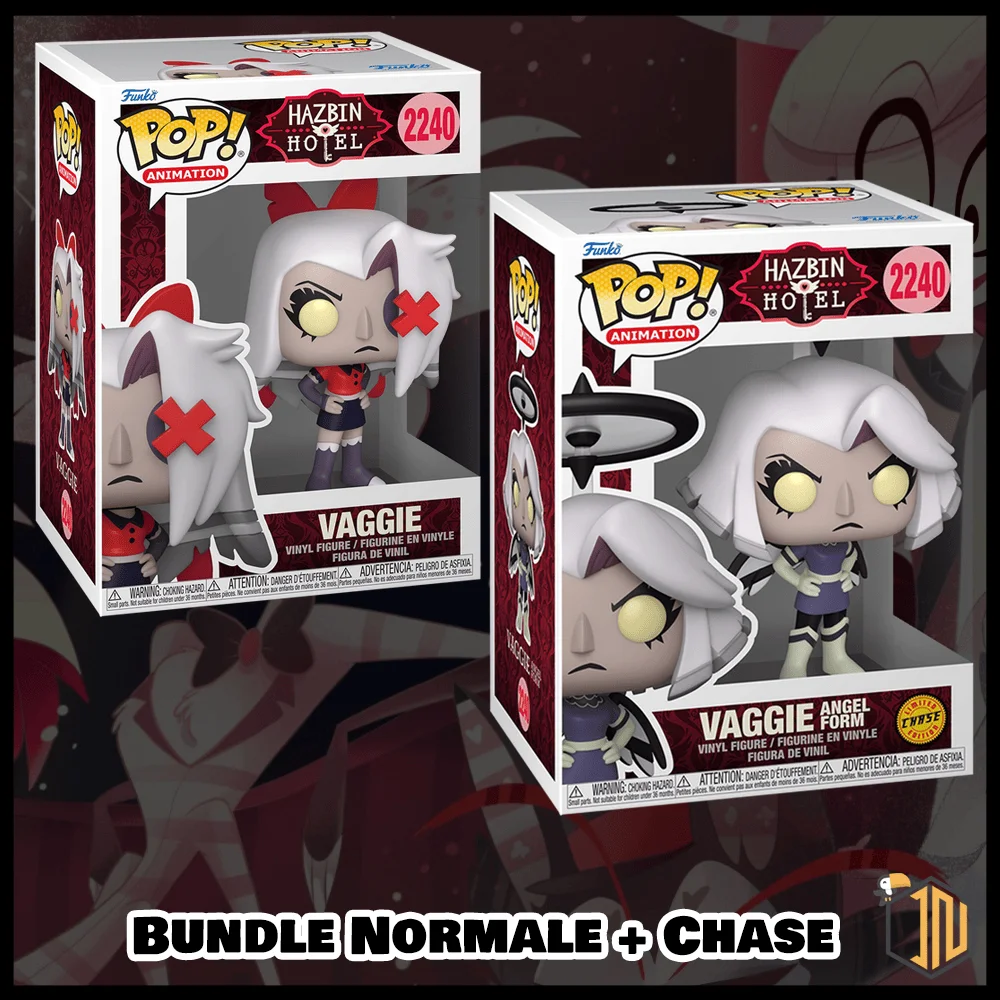 Hazbin Hotel Funko POP! - Vaggie #2240 Bundle Normale + Chase
