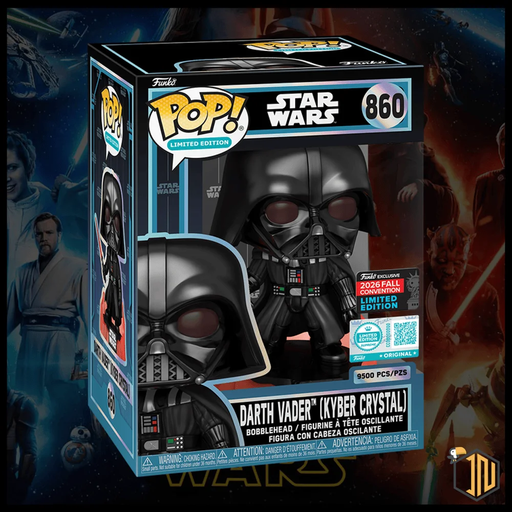 Star Wars Funko POP! - Darth Vader (Kyber Crystal) #860 - Bollinati USA