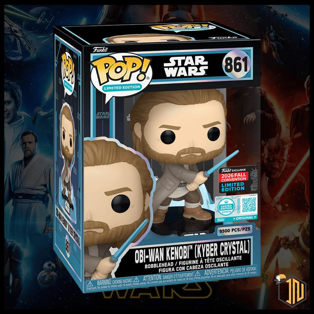 Star Wars Funko POP! - Obi-Wan Kenobi (Kyber Crystal) #861 - Bollinati USA